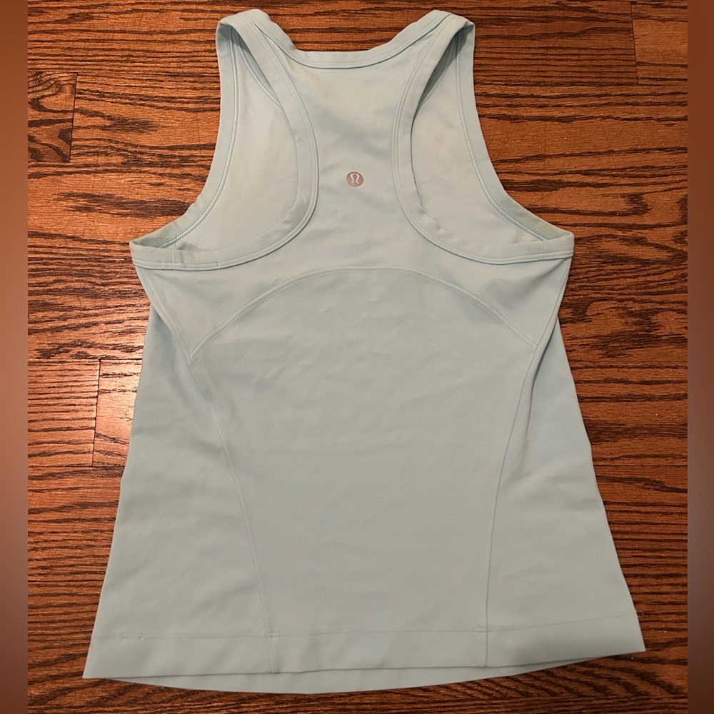 Blue Lululemon tank